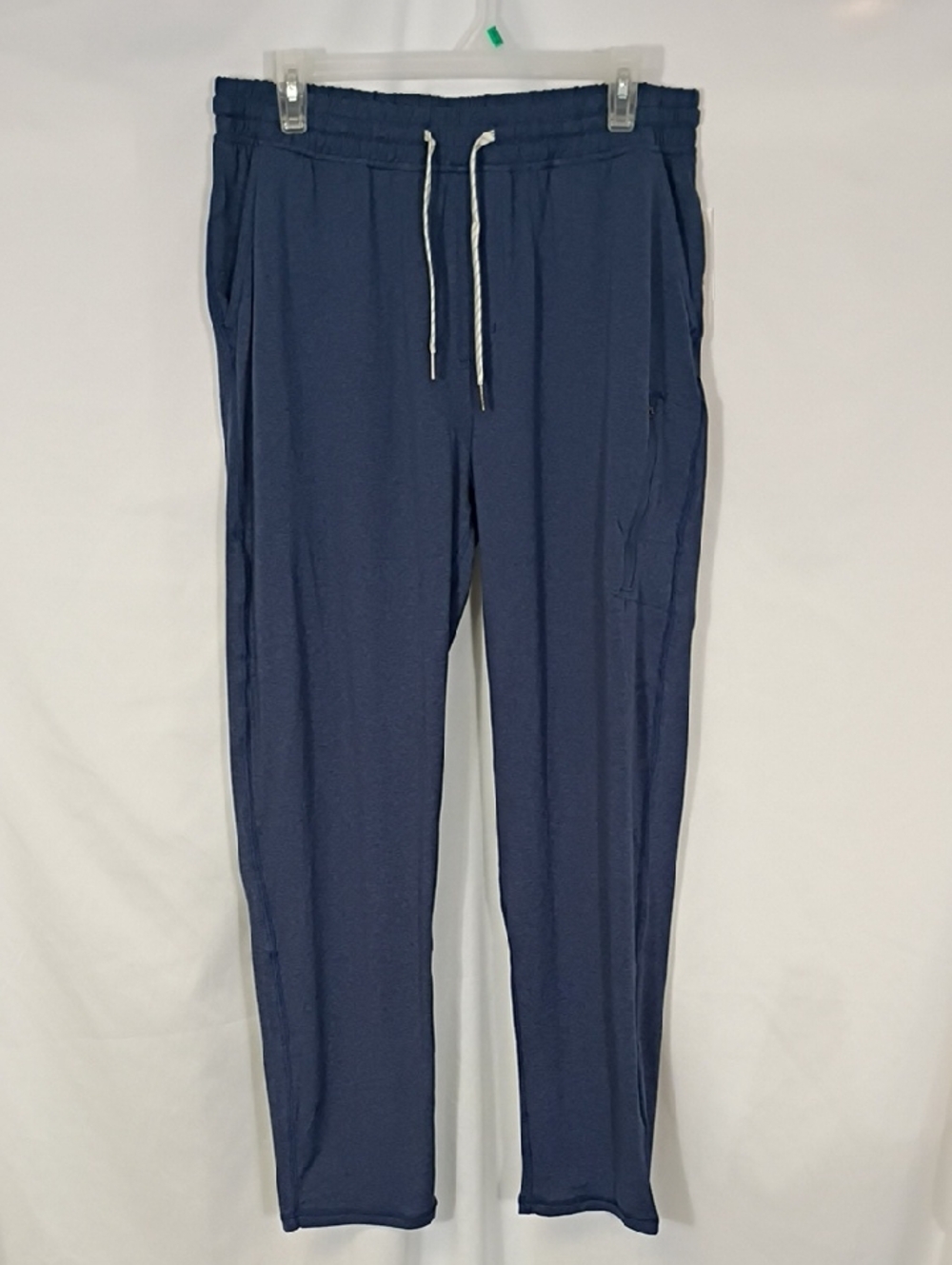 NWT Burnside Heather Men's Ink Blue Drawstring Jogger Pants Size XL Athleisure